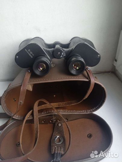Бинокль Б12-1 СССР кофр дальномерная сетка