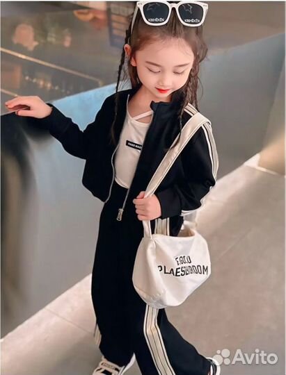 Брючный костюм для девочки 110