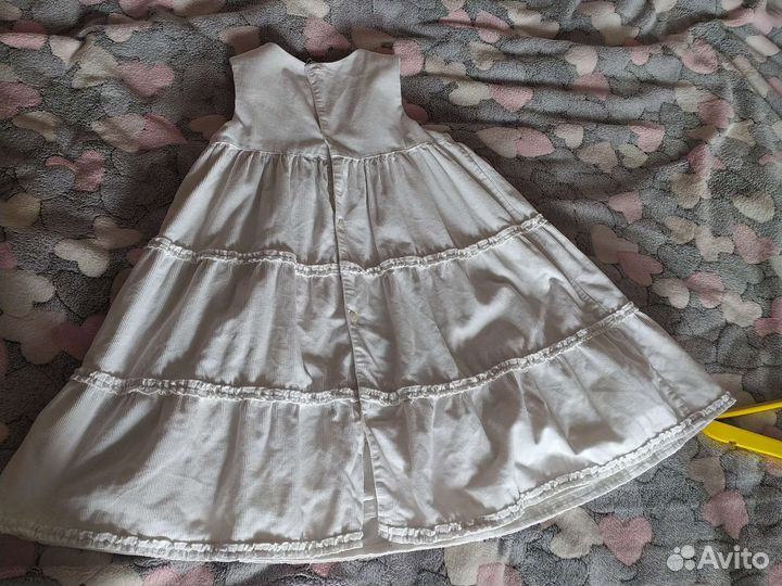 Платье для девочки тёплое