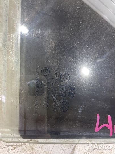 Стекло двери заднее (Hyundai Tucson)