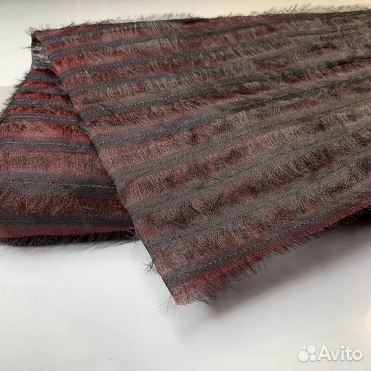 Органза с бахромой. Италия. 1 м (ширина 110 см)