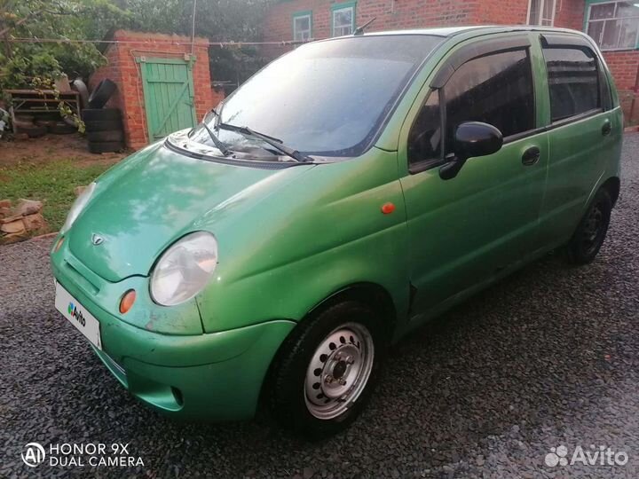 Daewoo Matiz 0.8 МТ, 2007, 102 000 км