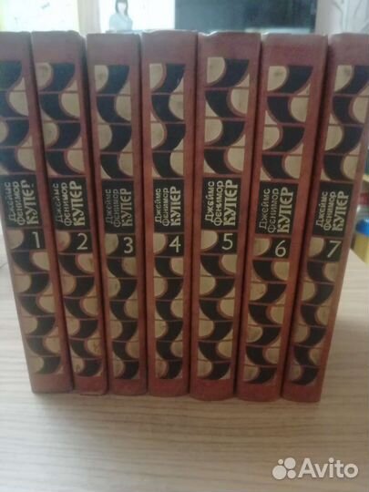 Джеймс Фенимор Купер Собрание сочинений 7 томов
