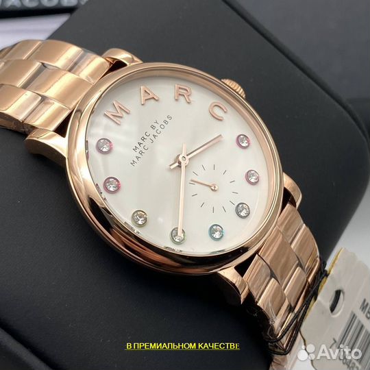 Стильные женские часы Marc Jacobs swarovski