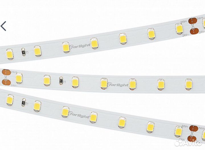Светодиодная лента RT-A80-8mm 24V Warm3000 6W/m