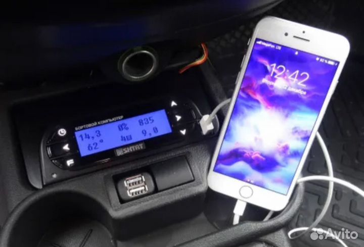 Бортовой компьютер штат 219Х6 для лада Гранта