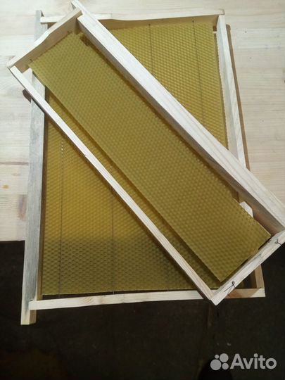 Вощина, рамки с вощиной