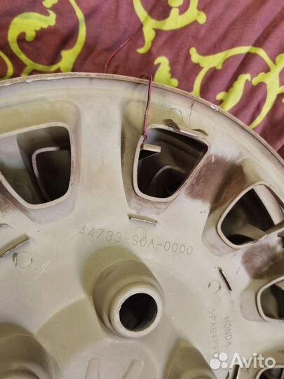 Колпаки honda r14 комплект