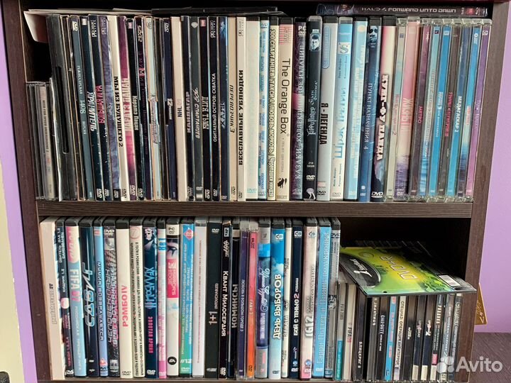 Двд диски + игры на пк
