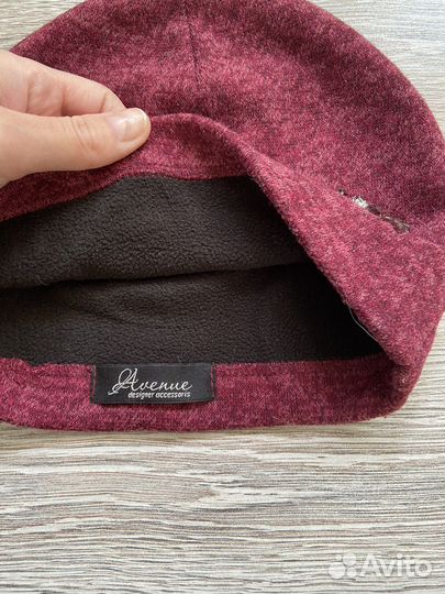 Шапка и снуд женский