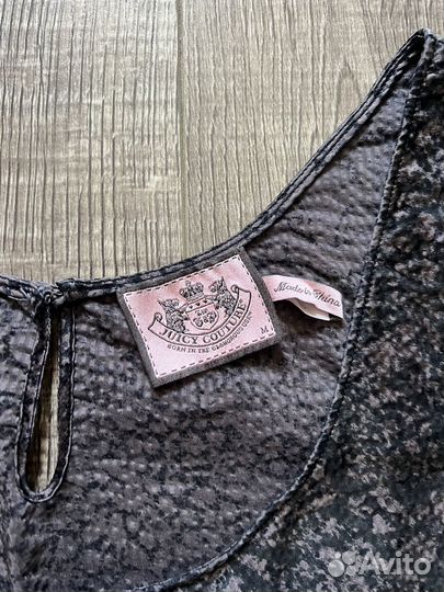 Juicy couture платье шелковое