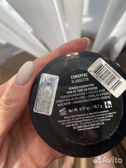 Пудра NYX матирующая