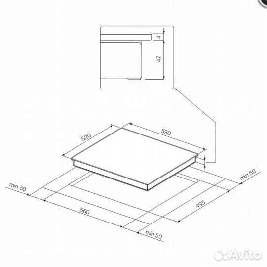 Стеклокерамическая варочная панель Graude
