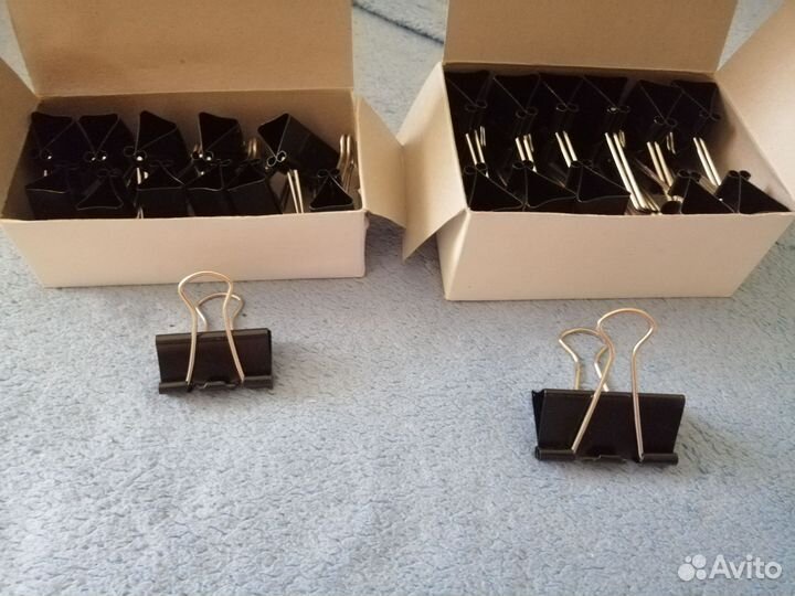 Зажимы канцелярские