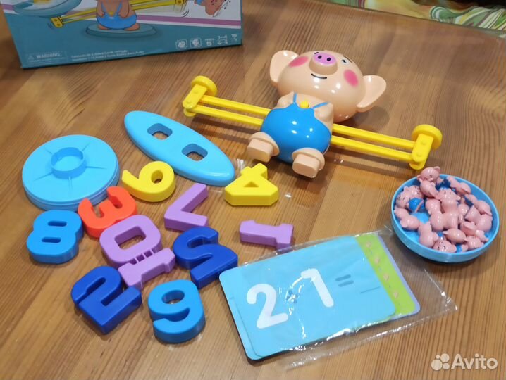 Игра весы поросята