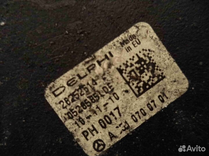 Насос топливный (тнвд) Mercedes-Benz Sprinter