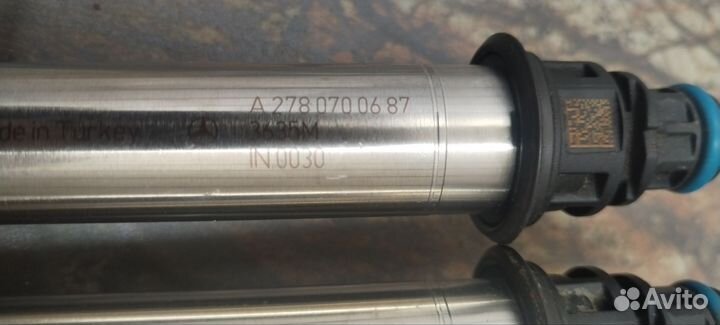 Форсунки топливные Mercedes w212 а 278 070 06 87