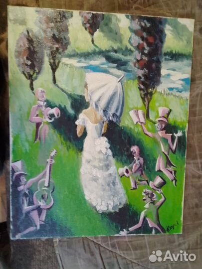 Картина маслом на холсте40-50