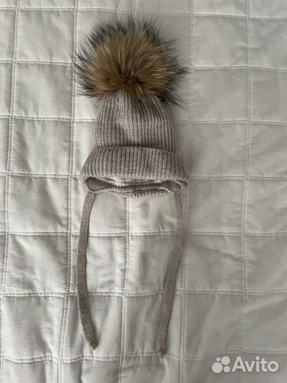Шапка детская зимняя для новорожденных