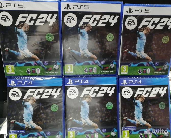 Диски EA FC24 (FIFA 24 ) PS4 / PS5