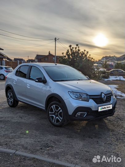 Renault Logan Stepway 1.6 CVT, 2018, 169 000 км