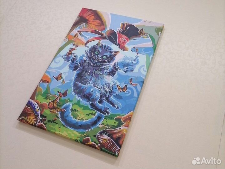 Картины по номерам раскрашенная