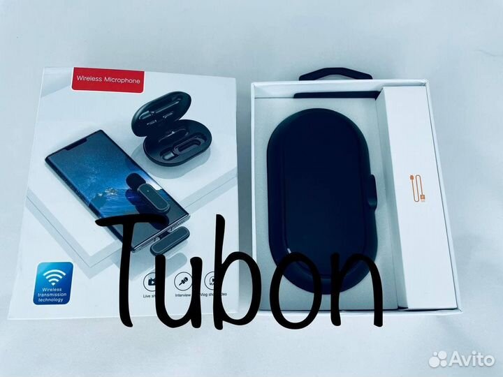Беспроводной петличный микрофон Type-C 2микрофона