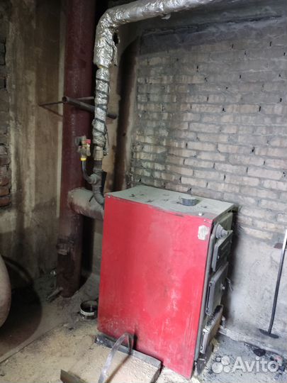 Котел отопительный кчм-5 70квт действующий