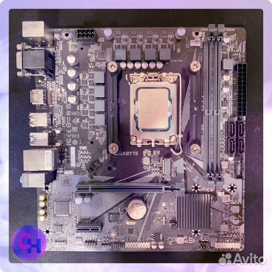 Комплект ASRock h610 + 12400f + 16Gb DRR4 3200 + I