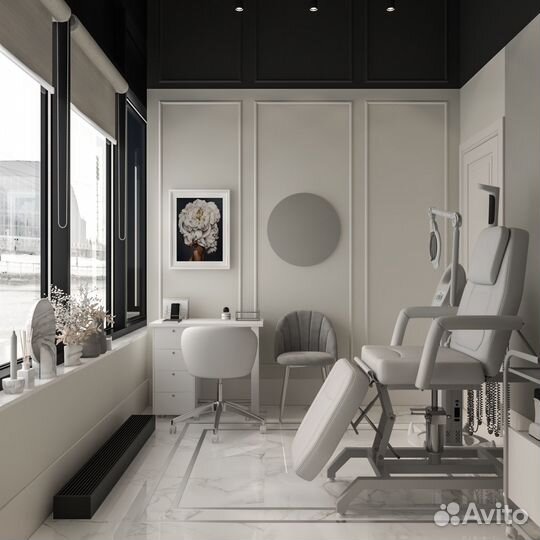 Счастливые клиенты. Дизайн салона красоты. Вау эфф