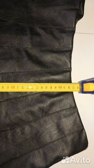 Кожаная юбка