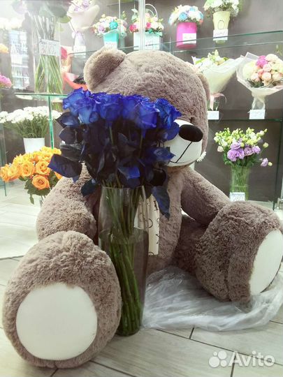 Голубые розы