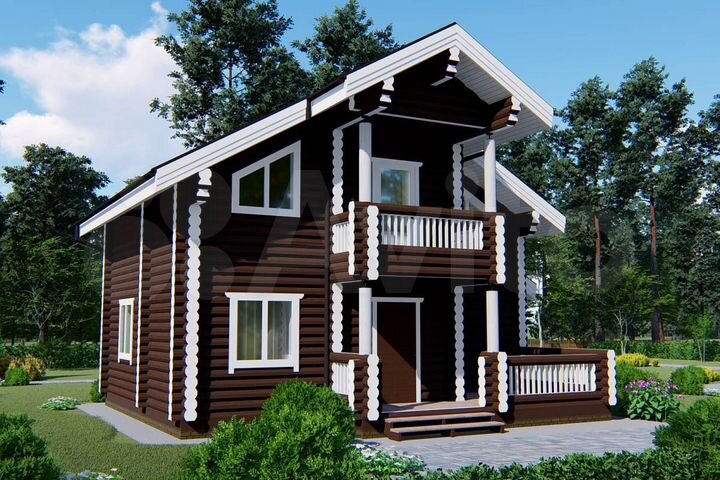 Дом 99 м² на участке 6 сот.