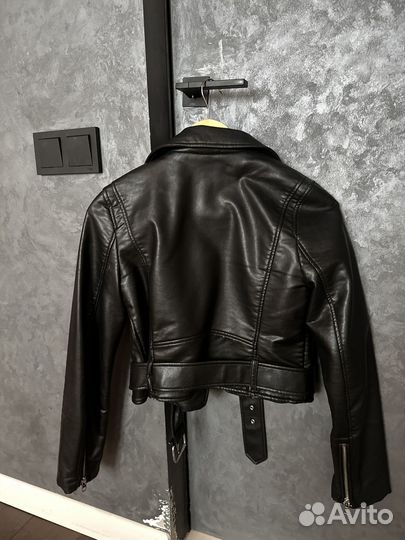 Кожаная куртка Zara