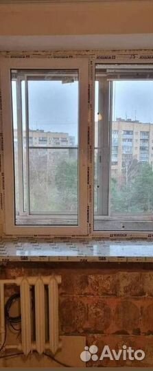 Остекление окон и балконов пвх