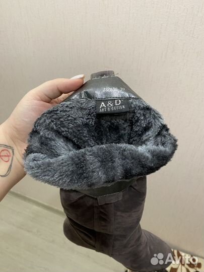 Сапоги женские зимние 39