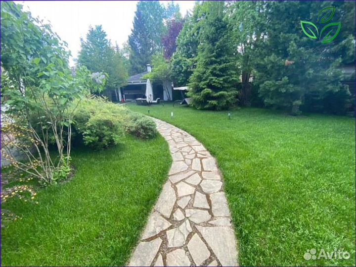 Рулонный газон