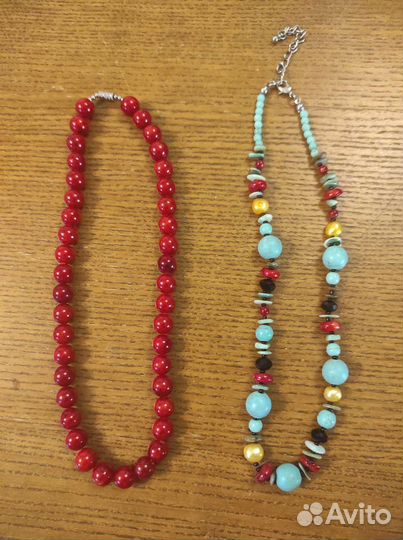 Бусы из натуральных камней