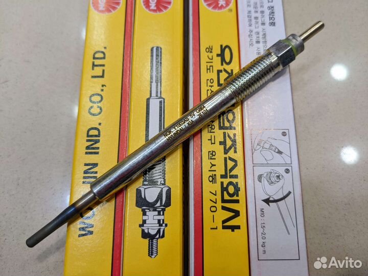 Свеча накаливания hyundai-KIA D4HA / D4HB