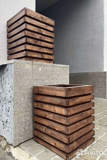 Кашпо для туи. Ящик для цветов