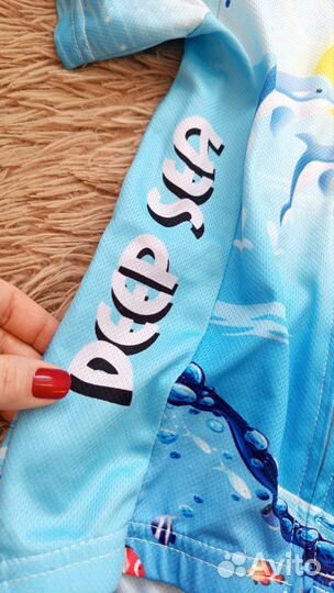 Велоджерси рашгард пляжный детский