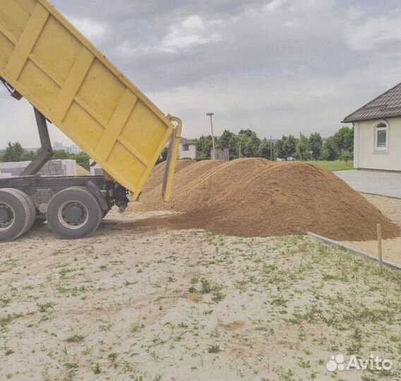 Песок для бетона