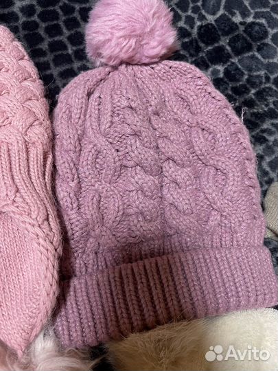 Шапки пакетом для девочки