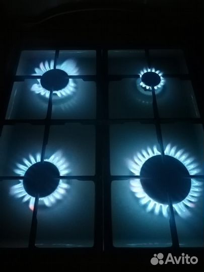 Газовая плита Горение