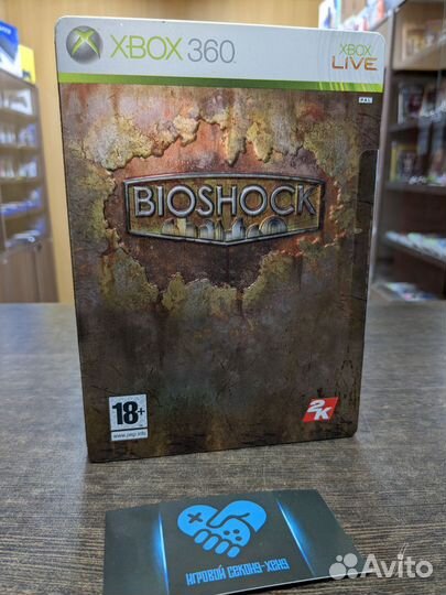 Bioshock Steelbook. Лицензия для Xbox 360 X360