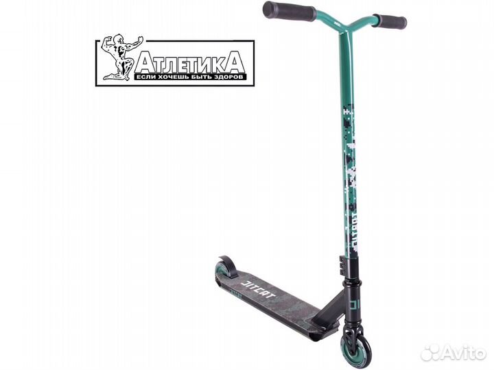 Самокат трюковый «Tactic» цв: хаки