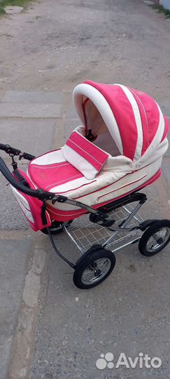 Коляска 2 в 1 adamex (classic)