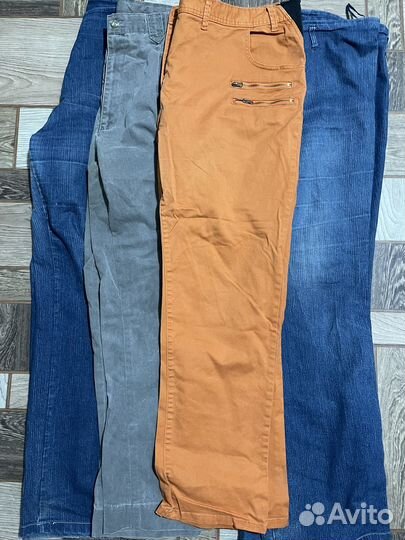 Брюки джинсы женские большого размера