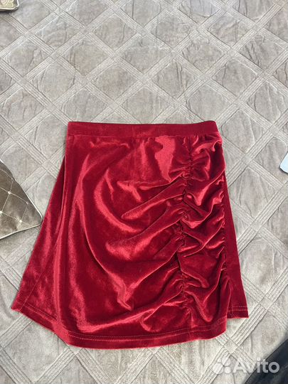 Комплект юбка и топ с длинными рукавами