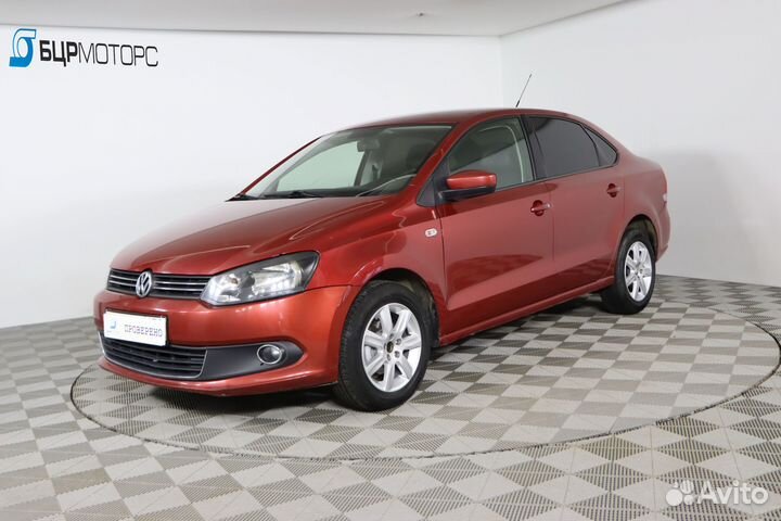 Volkswagen Polo 1.6 AT, 2012, 164 355 км